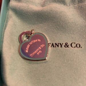Authentic TCO Return To Tiffany Heart Blue Charm